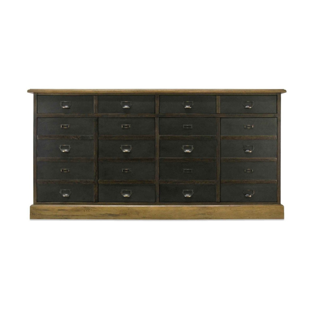 Long Multi Drawer Sideboard 203cm image 1